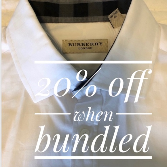 Burberry Other - Authentic white Burberry dress shirt